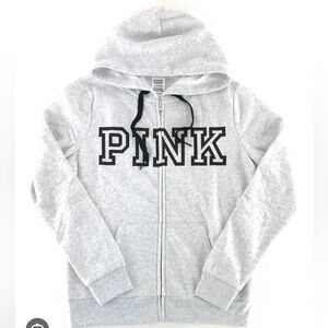PINK Zip-up Sweatshirt